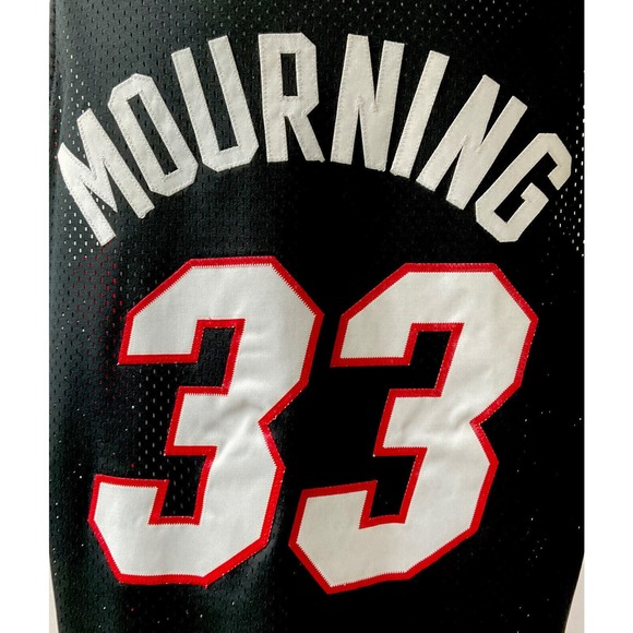 Nike Miami Heat Alonzo Mourning Stitched Jersey Size 2XL - Picture 11 of 12